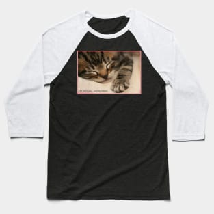 Funny Cats and Cute Kittens Baseball T-Shirt